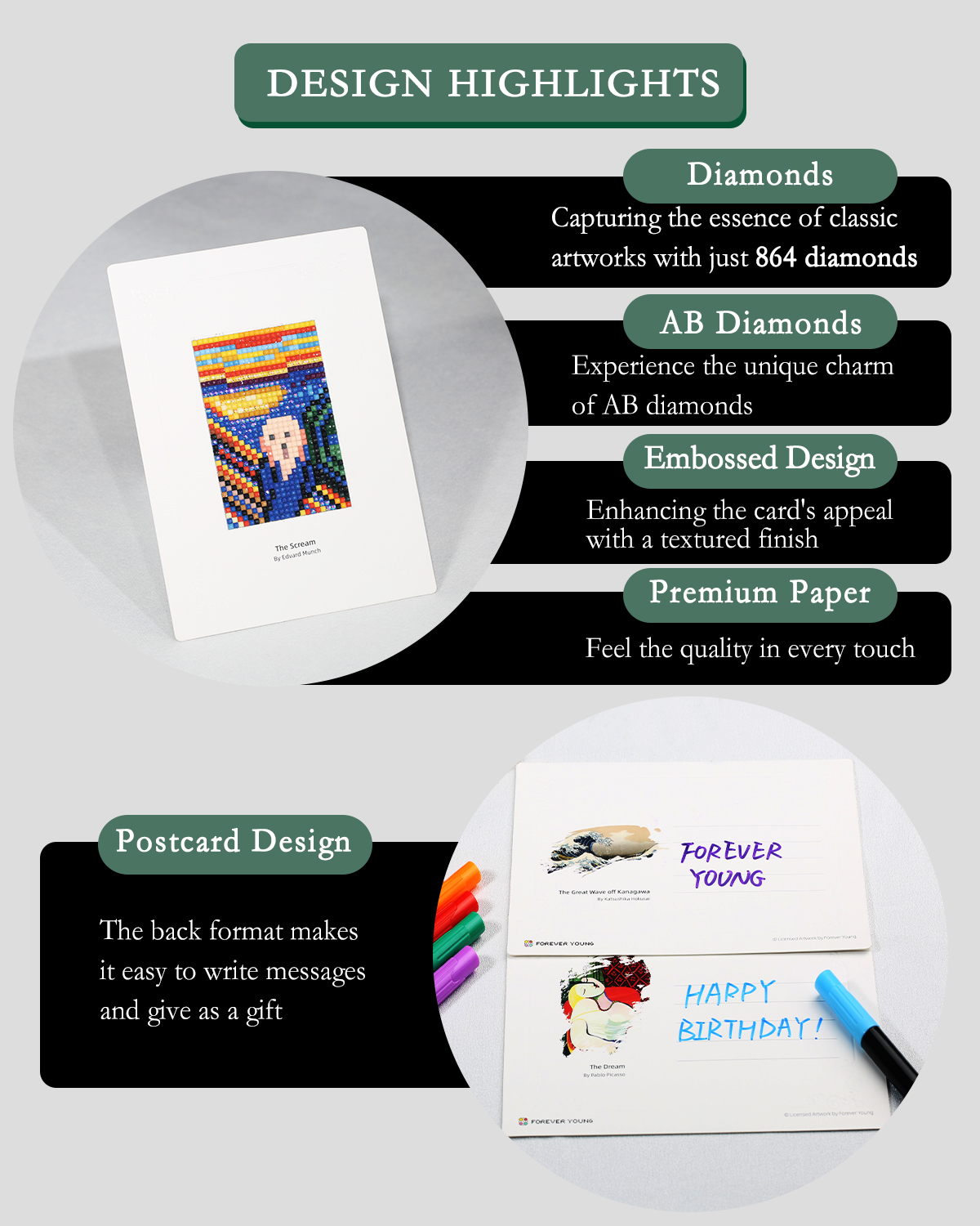 12PCS Mini Diamond Painting Ki - Resin Art Canvas reseña y precio