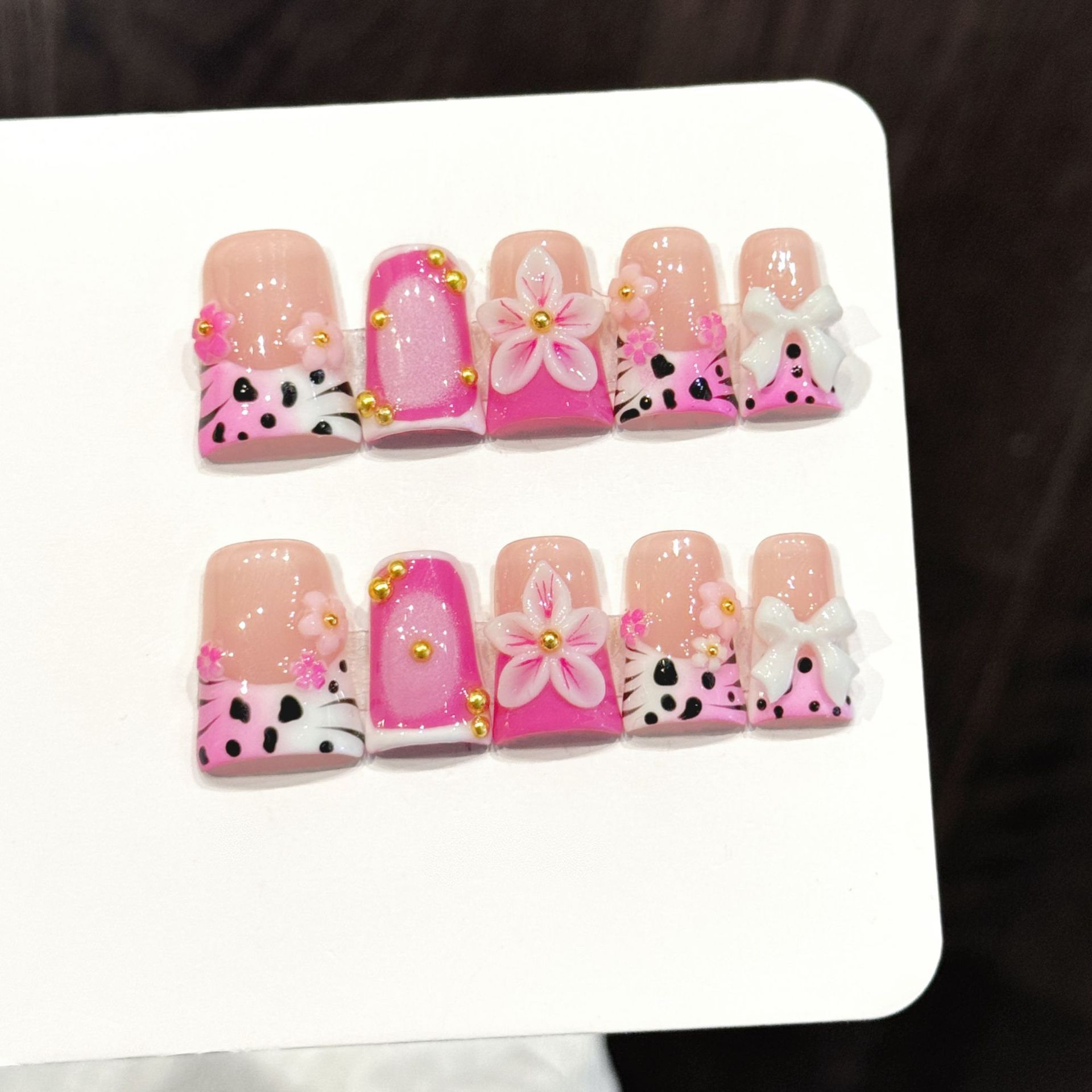 10pcs Pure Hand Pressed Duck N - Resin Art Flowers reseña y precio