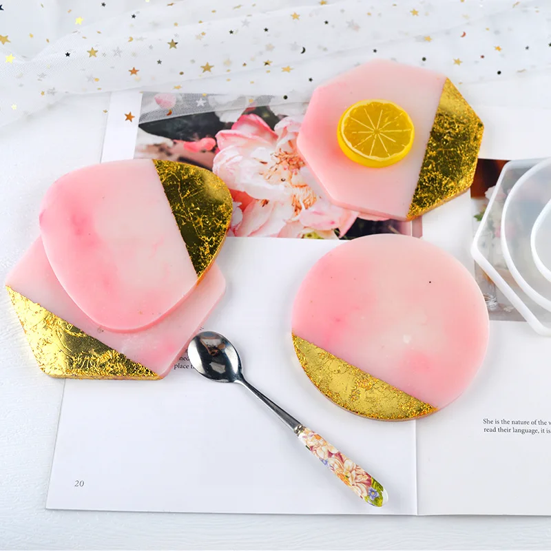 Multi-style Geometric Coaster  - Coaster Mold Square reseña y precio