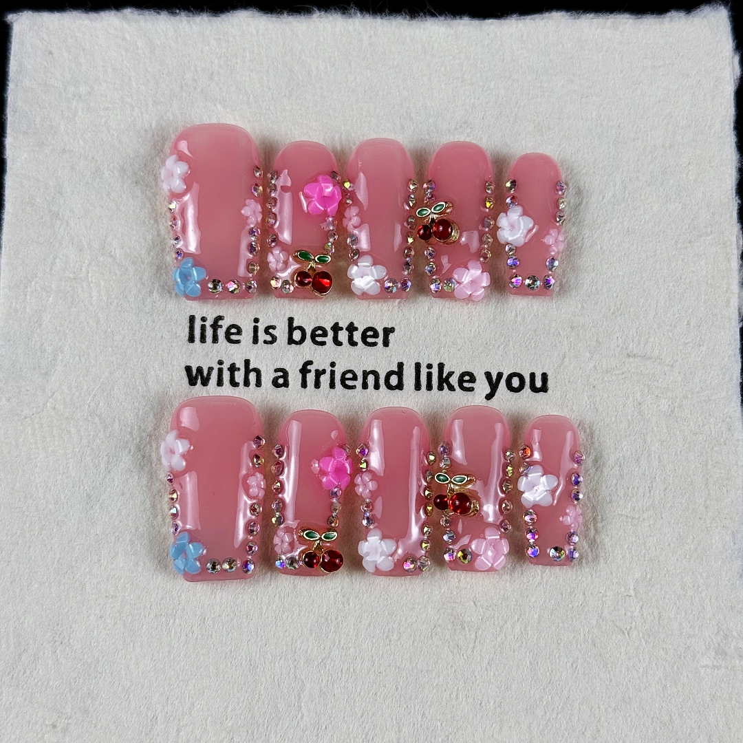 10pcs high-end Sweet girl styl - Resin Art Glitter reseña y precio
