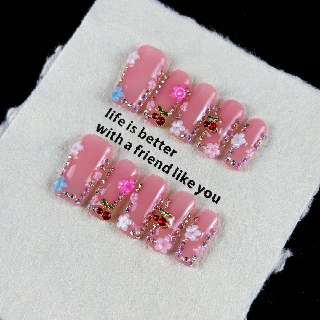 10pcs high-end Sweet girl styl - Resin Art Glitter reseña y precio