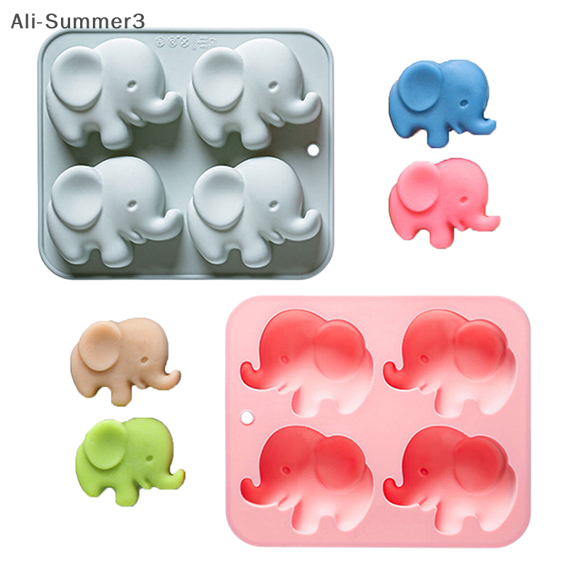 4-hole Baby Elephant Silicone  - Resin Art Accessories reseña y precio