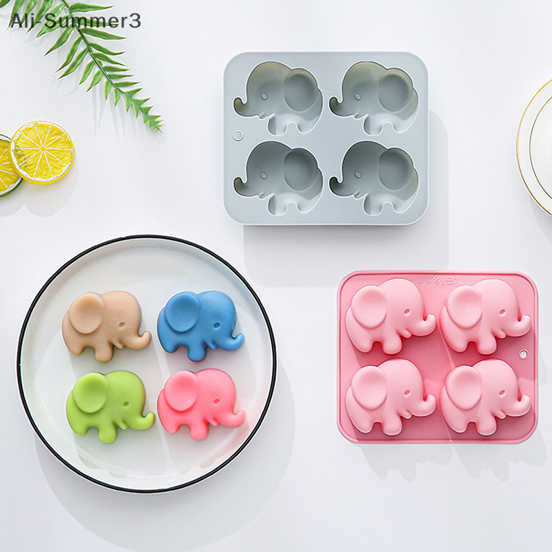 4-hole Baby Elephant Silicone  - Resin Art Accessories reseña y precio
