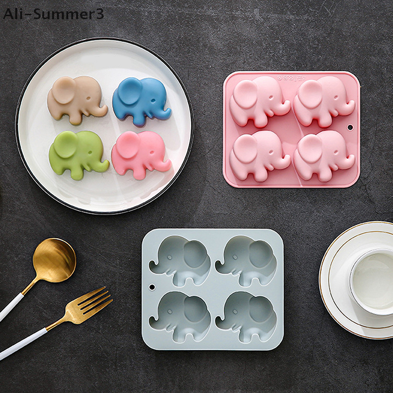 4-hole Baby Elephant Silicone  - Resin Art Accessories reseña y precio