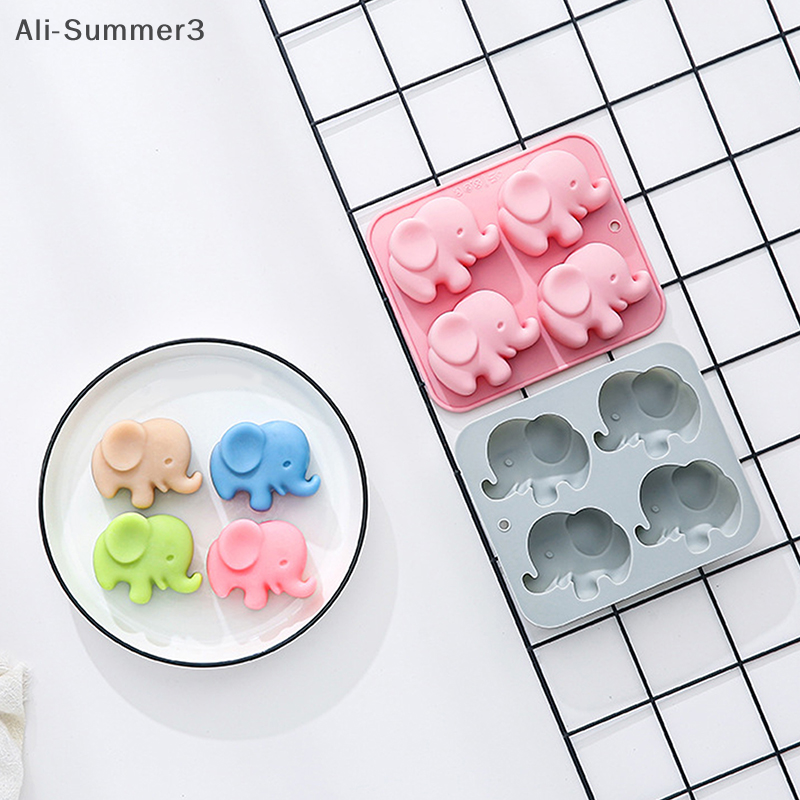 4-hole Baby Elephant Silicone  - Resin Art Accessories reseña y precio