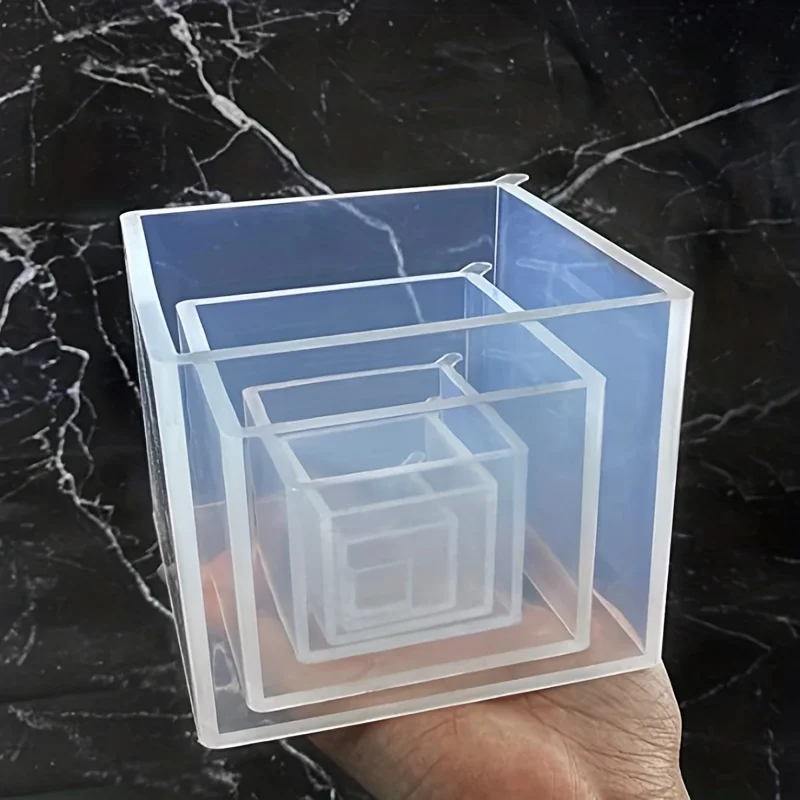 5 pcs Square Resin Mold Silico - Coaster Mold Square reseña y precio