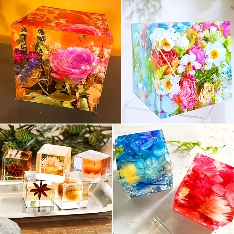 5 pcs Square Resin Mold Silico - Coaster Mold Square reseña y precio