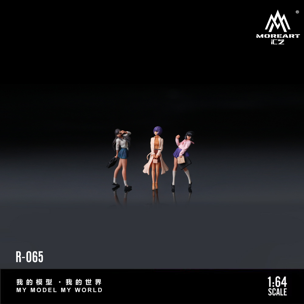 More Art 1:64 Dynamic Girl Dol - Resin Art And Decor reseña y precio
