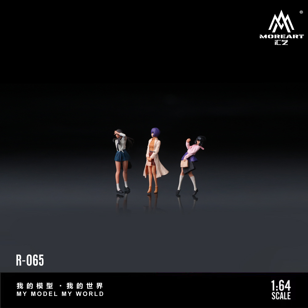 More Art 1:64 Dynamic Girl Dol - Resin Art And Decor reseña y precio