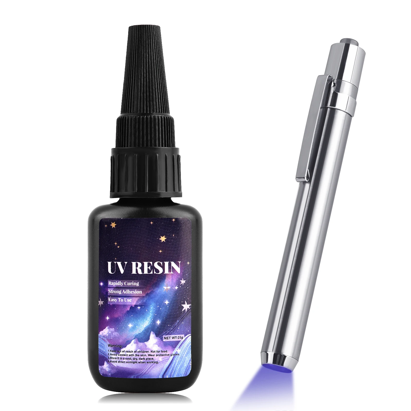 25g Quick-Drying UV Resin Glue - Resin Art Uv Light reseña y precio