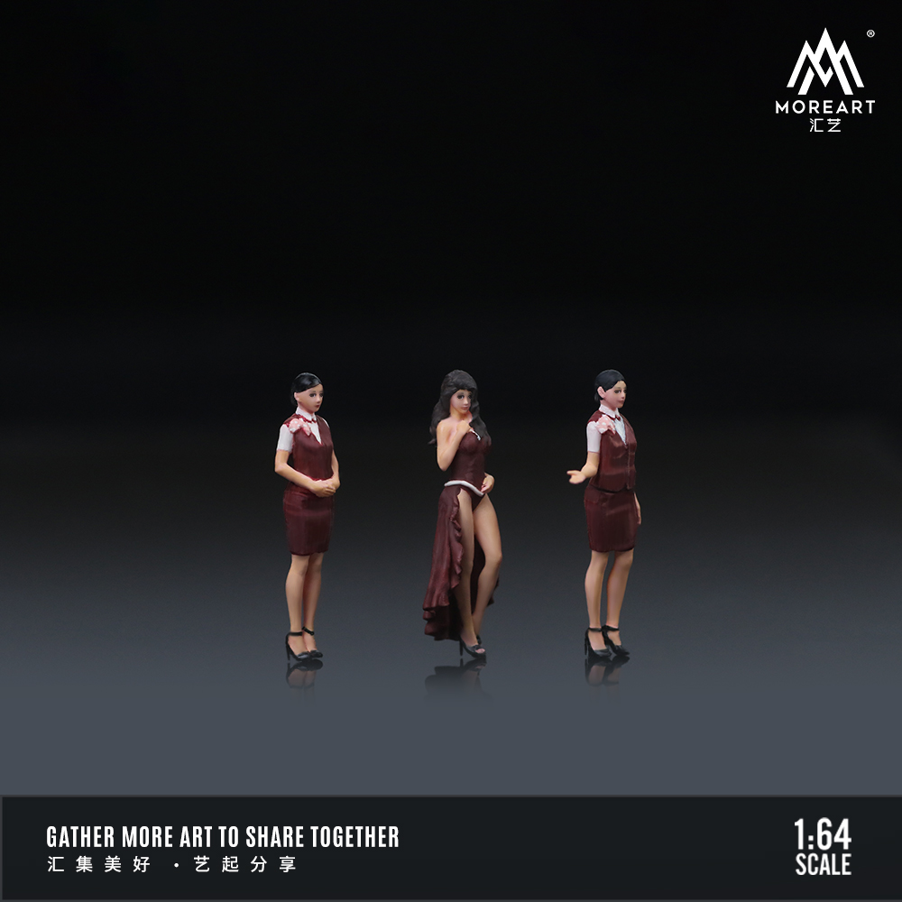 More Art 1:64  Club Girl Waitr - Resin Art And Decor reseña y precio
