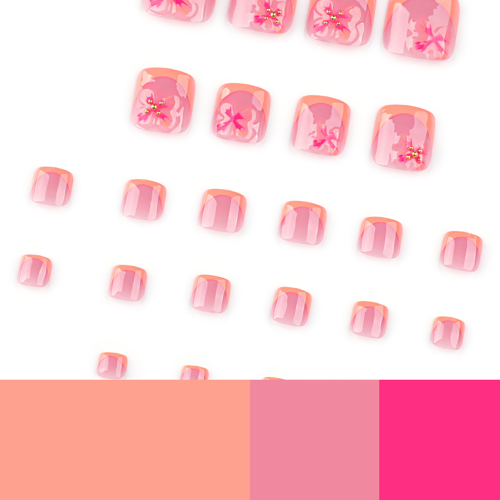 24pcs Charming Flower Pattern  - Resin Art Flowers reseña y precio
