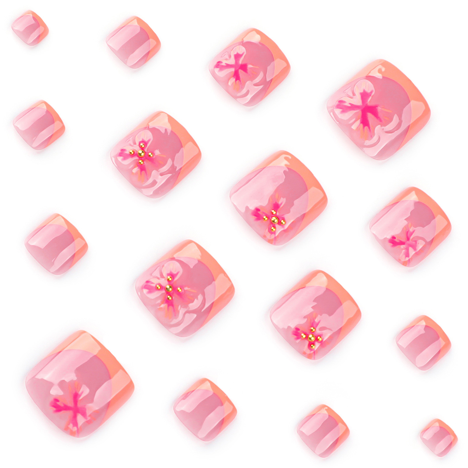 24pcs Charming Flower Pattern  - Resin Art Flowers reseña y precio