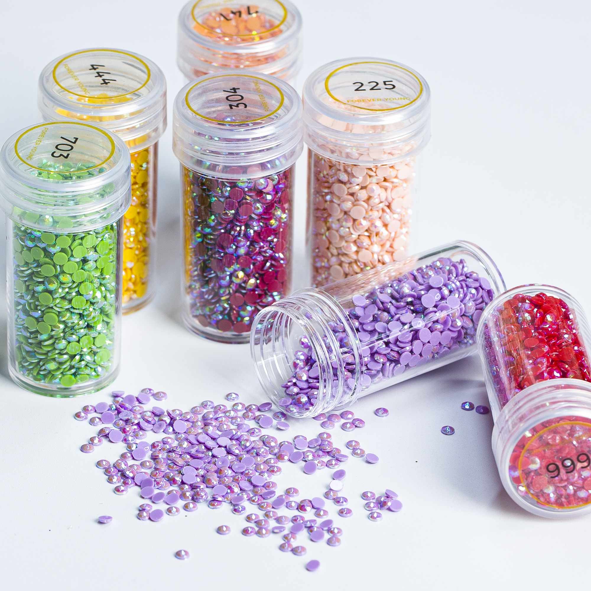 Single Color AB Diamond Beads  - Resin Art Canvas reseña y precio