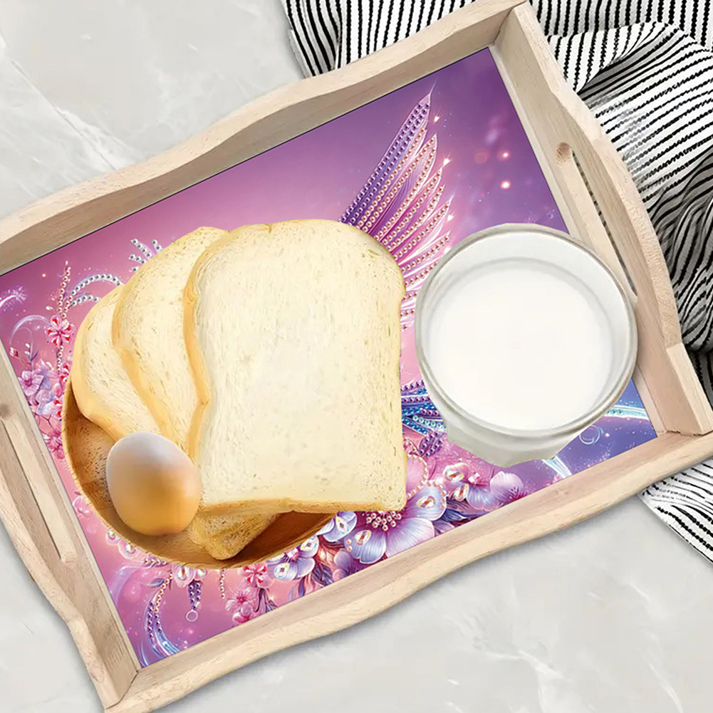 Large Size Diamond Painting Wo - Resin Art Wooden Tray reseña y precio