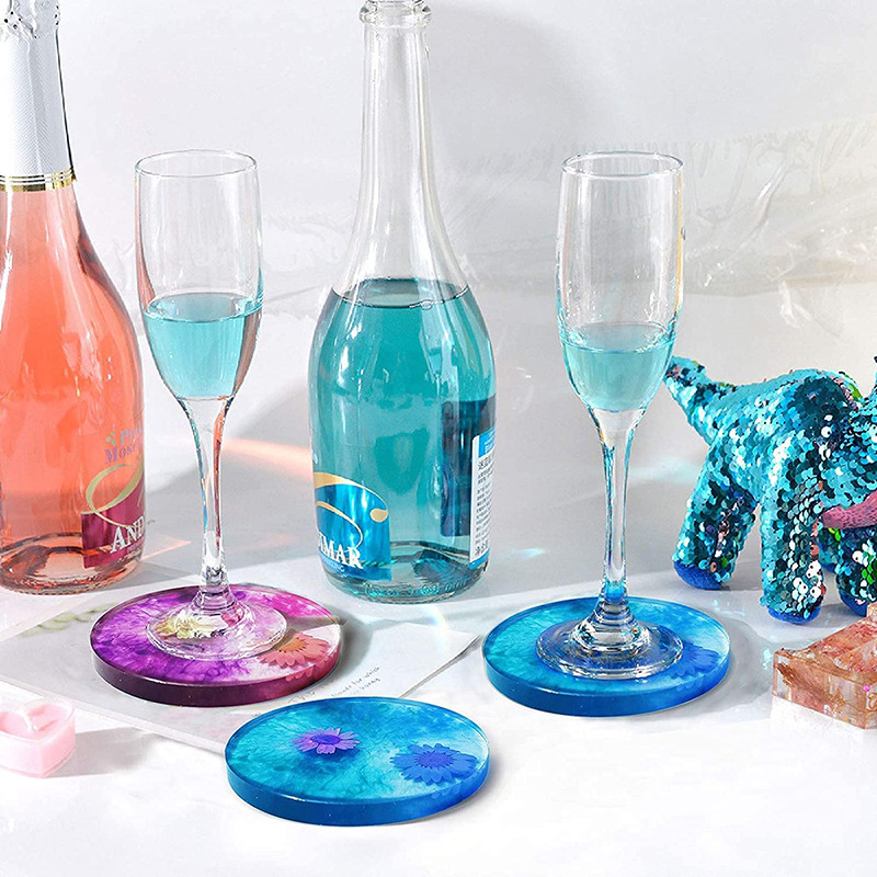 Round Square Coaster Silicone  - Coaster Mold Square reseña y precio