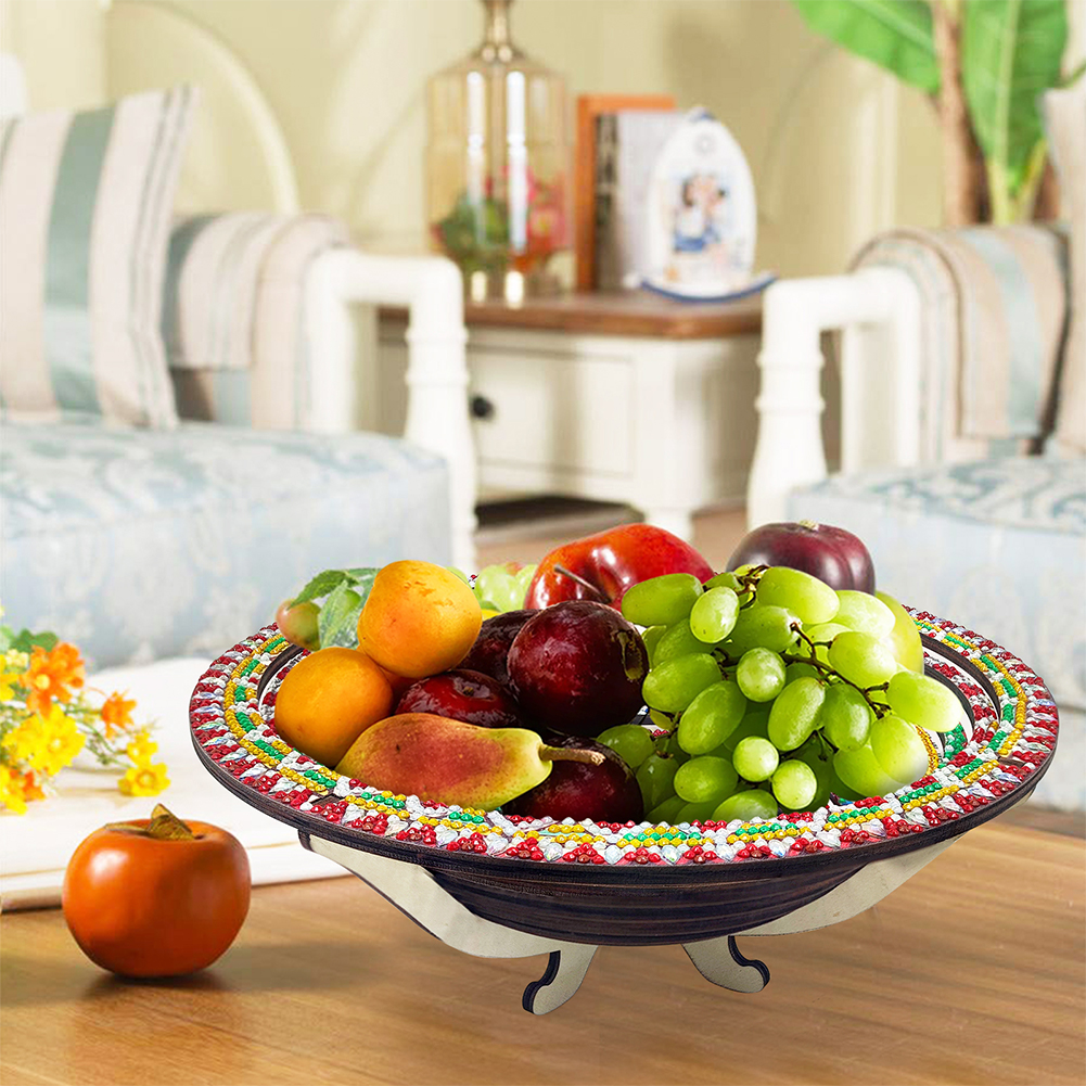 DIY Diamond Painted Wooden Din - Resin Art Wooden Tray reseña y precio