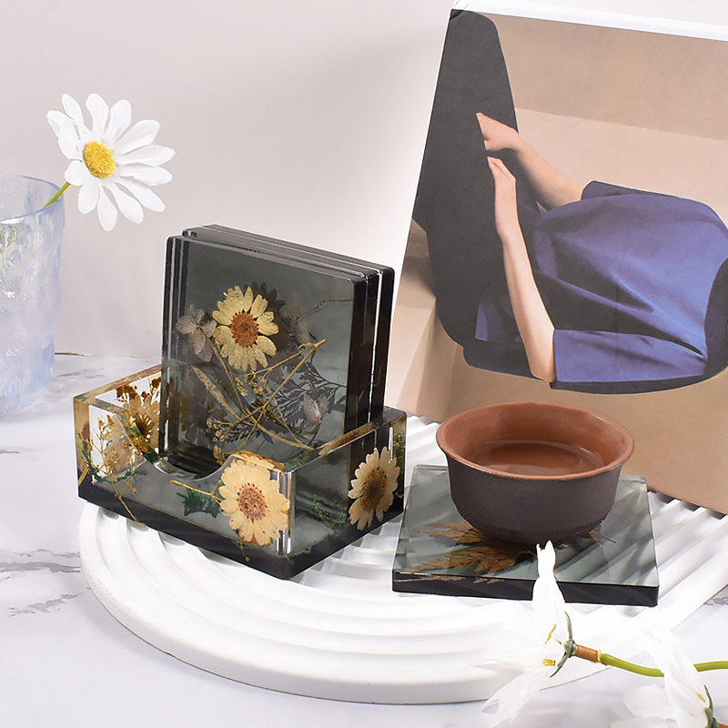 Silicone Coaster Storage Box M - Coaster Mold Square reseña y precio