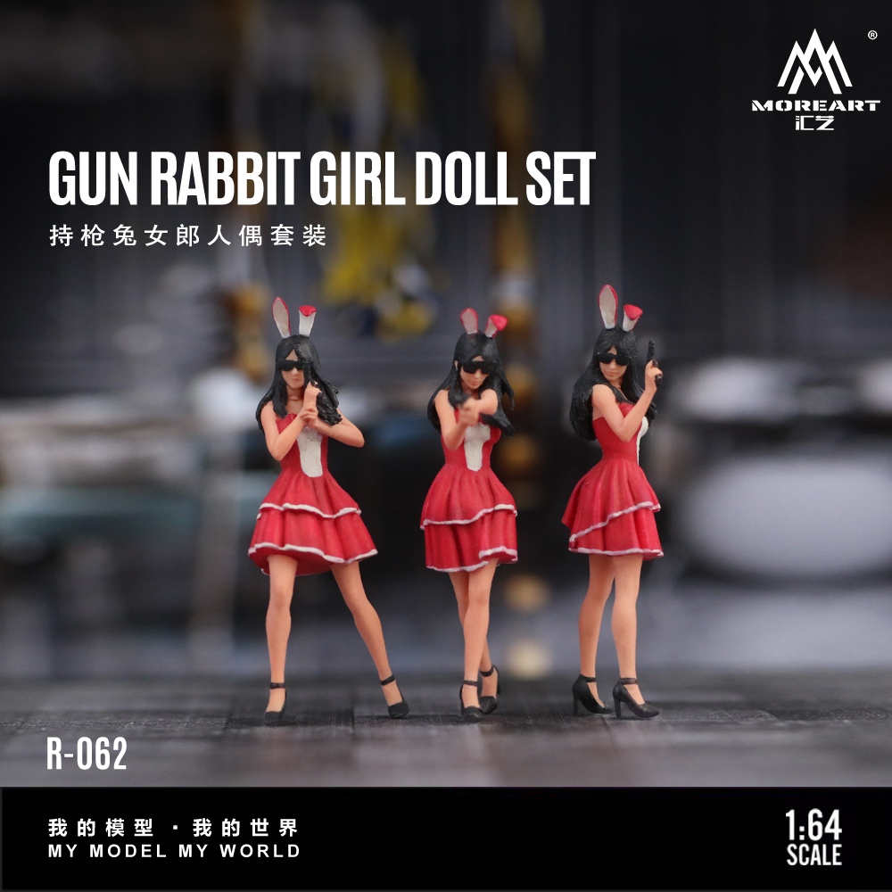 More Art 1:64 The Bunny Girl M - Resin Art And Decor reseña y precio