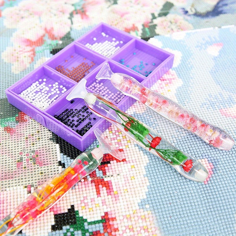 1set Flower Design Resin 5D Di - Resin Art Canvas reseña y precio